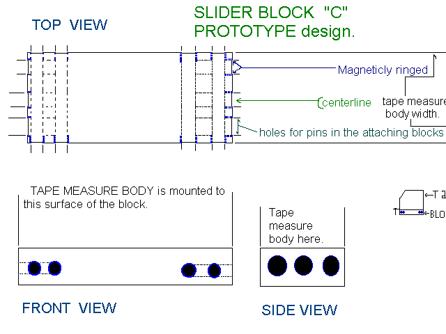The slider block plans